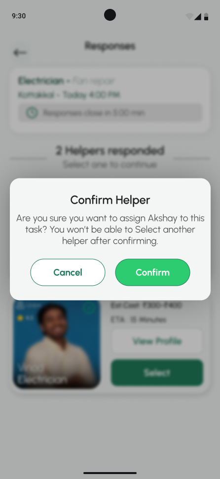Confirm Helper